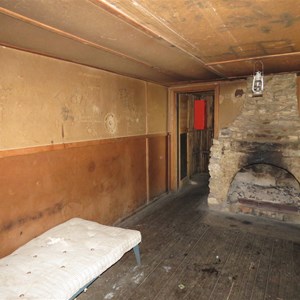 Bedroom fireplace