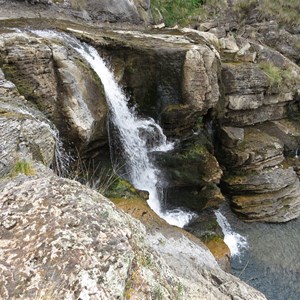 Waterfall lower end Clarke Gorge