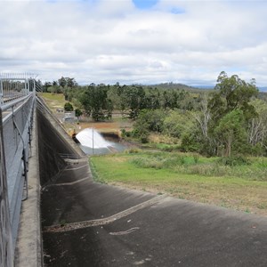 View from right abutment