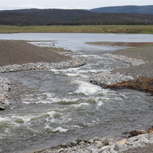 20 cumecs of flow into Lake Eucumbene