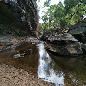 Dripping canyon