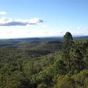 Lookout along walk