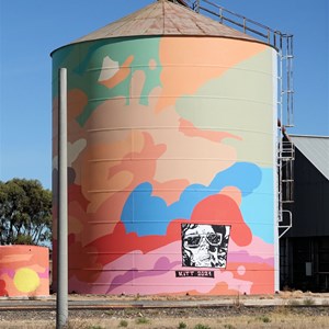 Albacutya Silo Art