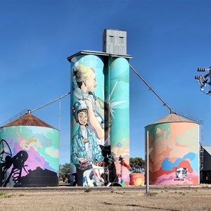 Albacutya Silo Art