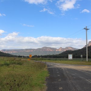 The road into Glen Davis