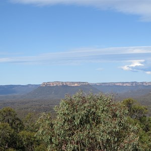 View east to the Crown