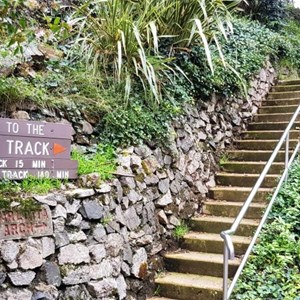 The start of the historic Six Foot Track and other walks