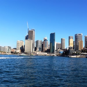 Circular Quay is a major transport hub.