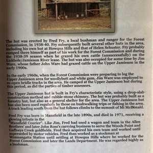 Upper Jamieson Hut (1938)