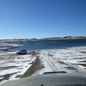 Reach at end of boatramp