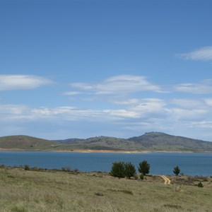 As seen from across the lake at Yens bay