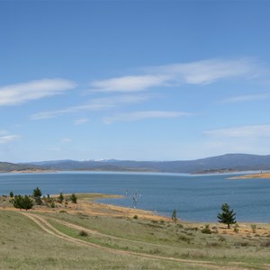 Tallest peak in centre left