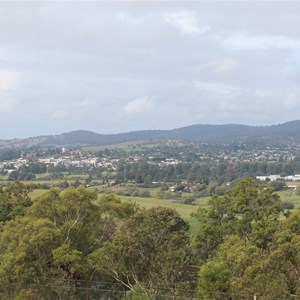 A view of Bega from the Lookout in March 2018