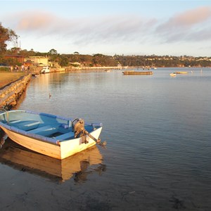 Along the foreshore walk