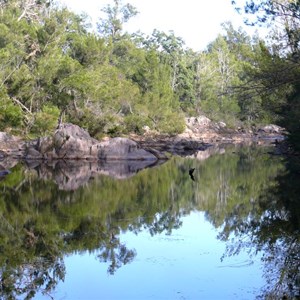 Plenty of water for swimming and boating