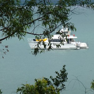 The Settlement can only be reached by boat.