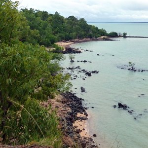 Cliffs at start of walking track.