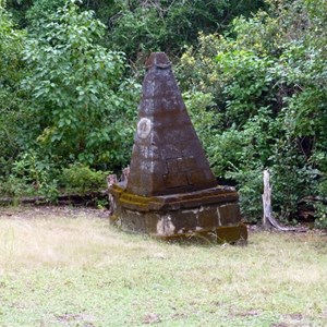 One of the cemetary memorials.