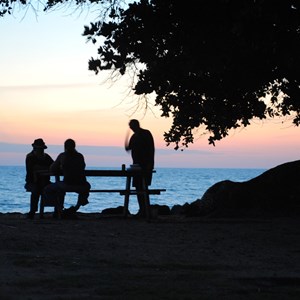 Sunset at The Lodge