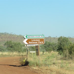 Bluff in background