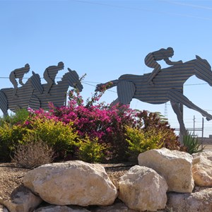 Birdsville Races sculptures