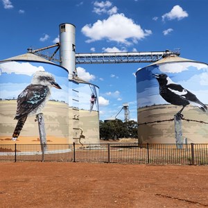 Goroke Silo Art