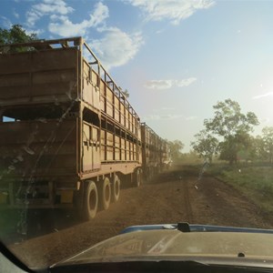 Triple road train