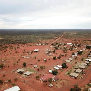 Aerial view of Ampilatwatja