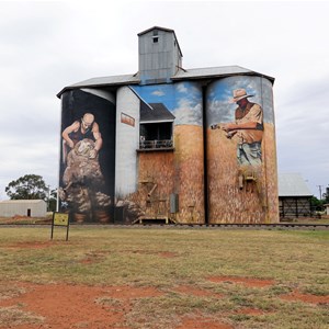 Weethalle Silo Art