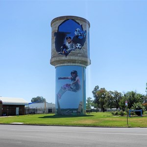 Warren Water Tower Art