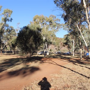 A view of the camp grounds