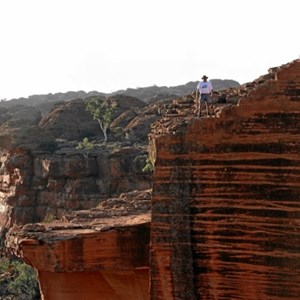 Standing at the edge