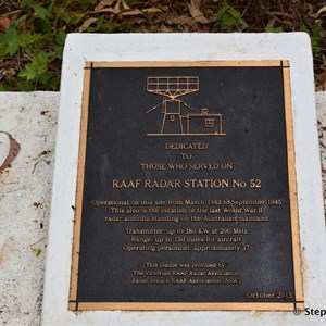 Mutee Head RAAF Radar Station No 52