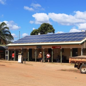 The general store, post office and fuel supply