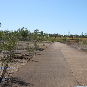 Nicholson River causeway east of town