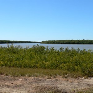 Burketown - plenty of tidal rivers lined with mangroves