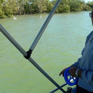 Fishing charter at Burketown