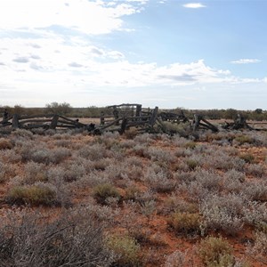 Old Mulga Stockyard Ruins