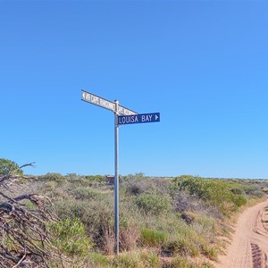 Louisa Bay Entrance