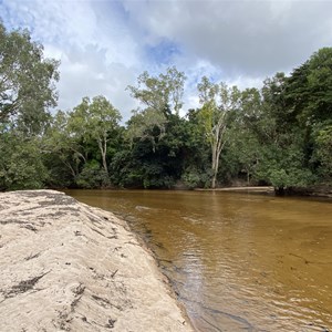 Camp On Pascoe River, North Side