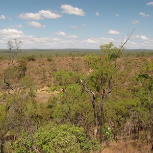 Crater floor is left of centre