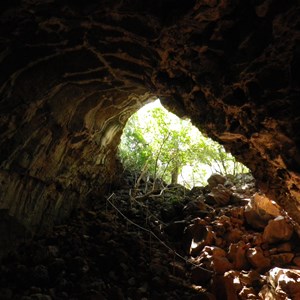 Wind tunnel western end