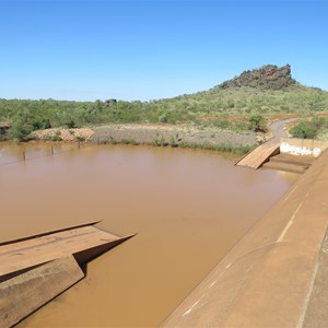 Leviathan beyond spillway