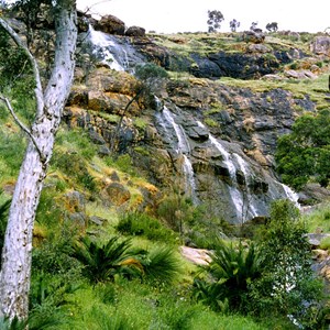 Small Water Fall Off The Escarpment