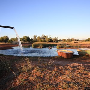 Baths at bore