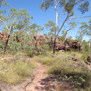 Track to towers