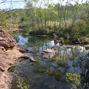 Upper pool