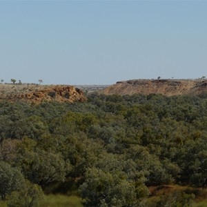 Diamantina Gate from Janet's Leap