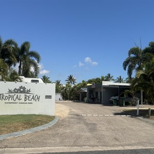 Tropical Beach Waterfront Caravan Park