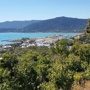 Airlie Beach and port of Airlie Beach